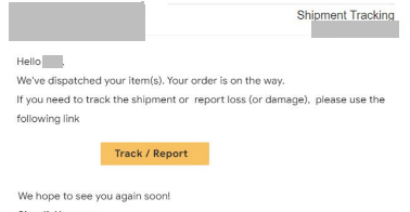 Real Time Shipment Tracking